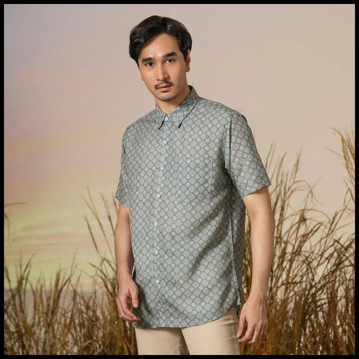 Damask Dress & T-Shirt By Heaven Lights - T-Shirt Blue, Xxl