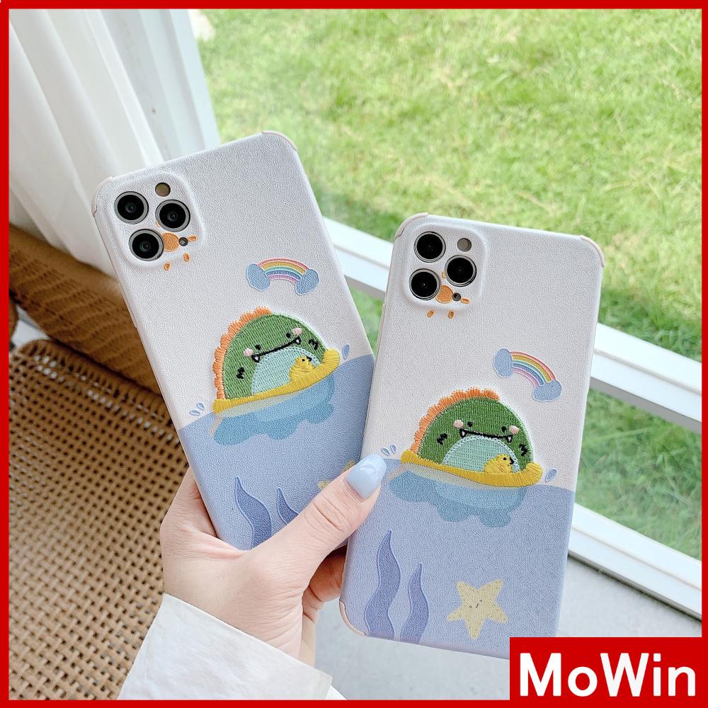 Mowin - iPhone Case Soft Case Embroidery Silk Pattern