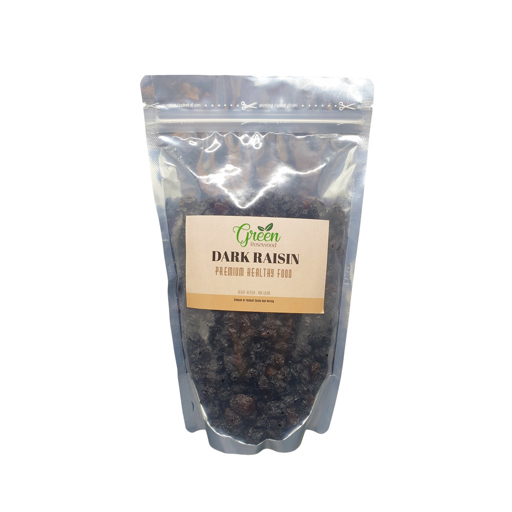 

KISMIS HITAM 400 GRAM / KISMIS DARK RAISIN 400 GR / BLACK RAISIN ORGANIK 400GRAM / KISMIS HITAM ORGANIK 400GR / PREMIUM DARK RAISIN