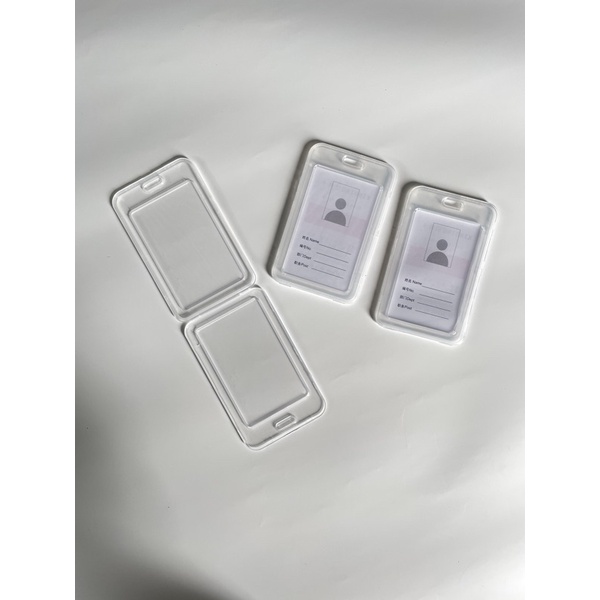 

frame casing ID card / box tempat ID Card tutup buka