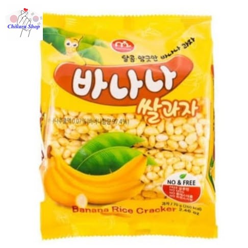 

Mamos rice cracker banana 70 gram