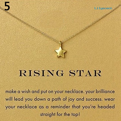 Kalung Choker Dengan Liontin Bentuk Hati Bintang Gajah Untuk Wanita