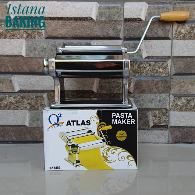 [Istana Baking] Pasta Maker Gilingan Mie Pangsit Moleh Atlas Q2-8150