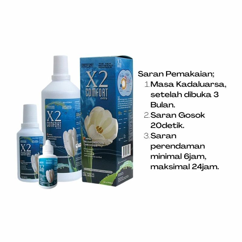 CAIRAN PEMBERSIH SOFTLENS X2 COMFORT 120 ML