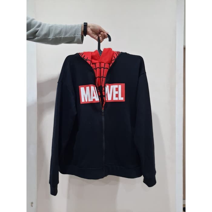 Hoddie Zip Marvel Universal Studio Jaket - SIze L