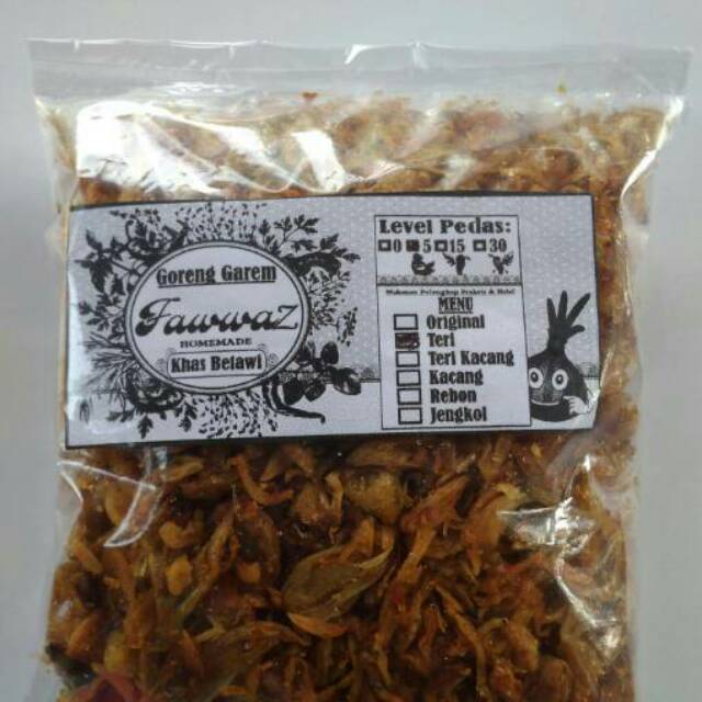 

Goreng Garem [ GORGAR ] khas Bekasi ( Ukuran Sedang )