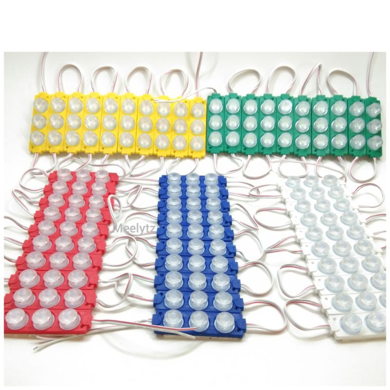 Lampu LED 3 mata 12volt dan 24volt Grade A-1