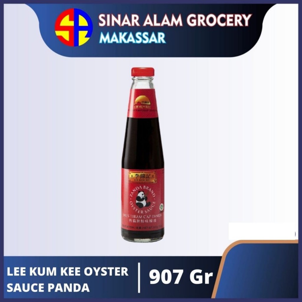 

LEE KUM KEE OYSTER SAUCE PANDA 907 GRAM SAUS TIRAM KHAS CHINESE FOOD