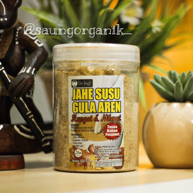 

Jahe Merah Bubuk Mix Susu Gula Aren 350g (Premium Quality)