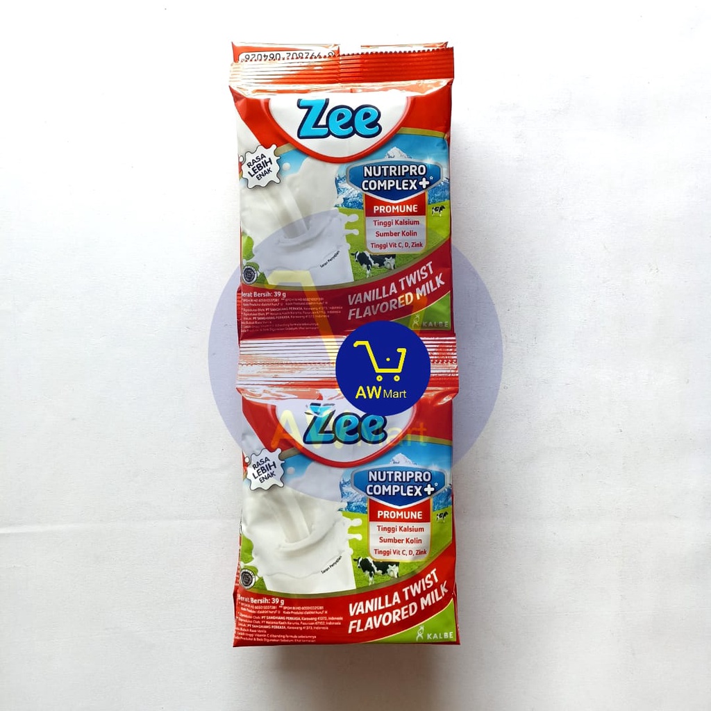 SUSU ZEE RENCENG ISI 10 SACHET X 39GRAM - SUSU BUBUK ZEE