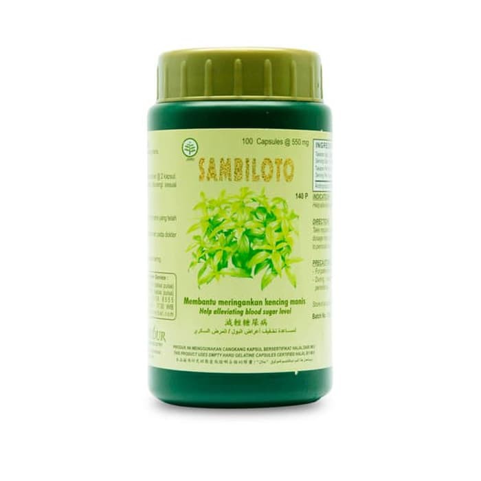 Sambiloto 100 Kapsul