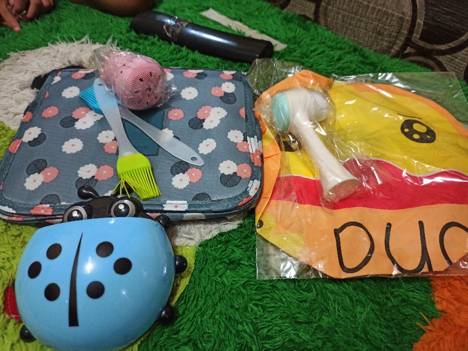 Km-38 Shower Cap Karakter Penutup Kepala Anti Air / Topi Mandi