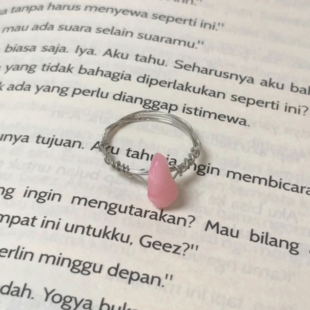 Rosella - wire ring (cincin kawat)
