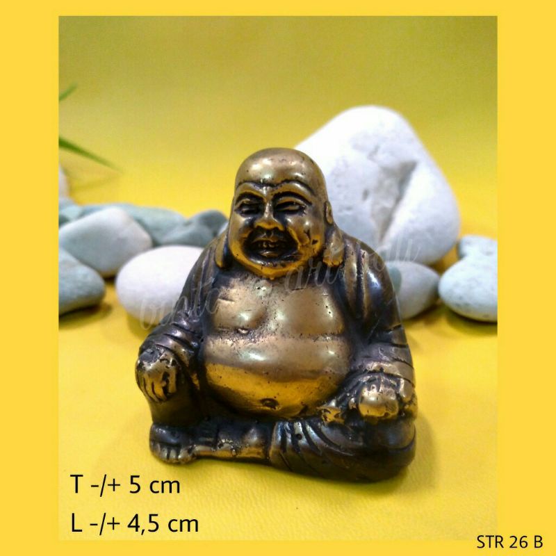 patung happy budha kecil hiasan happy budha murah patung keberuntungan dekorasi rumah