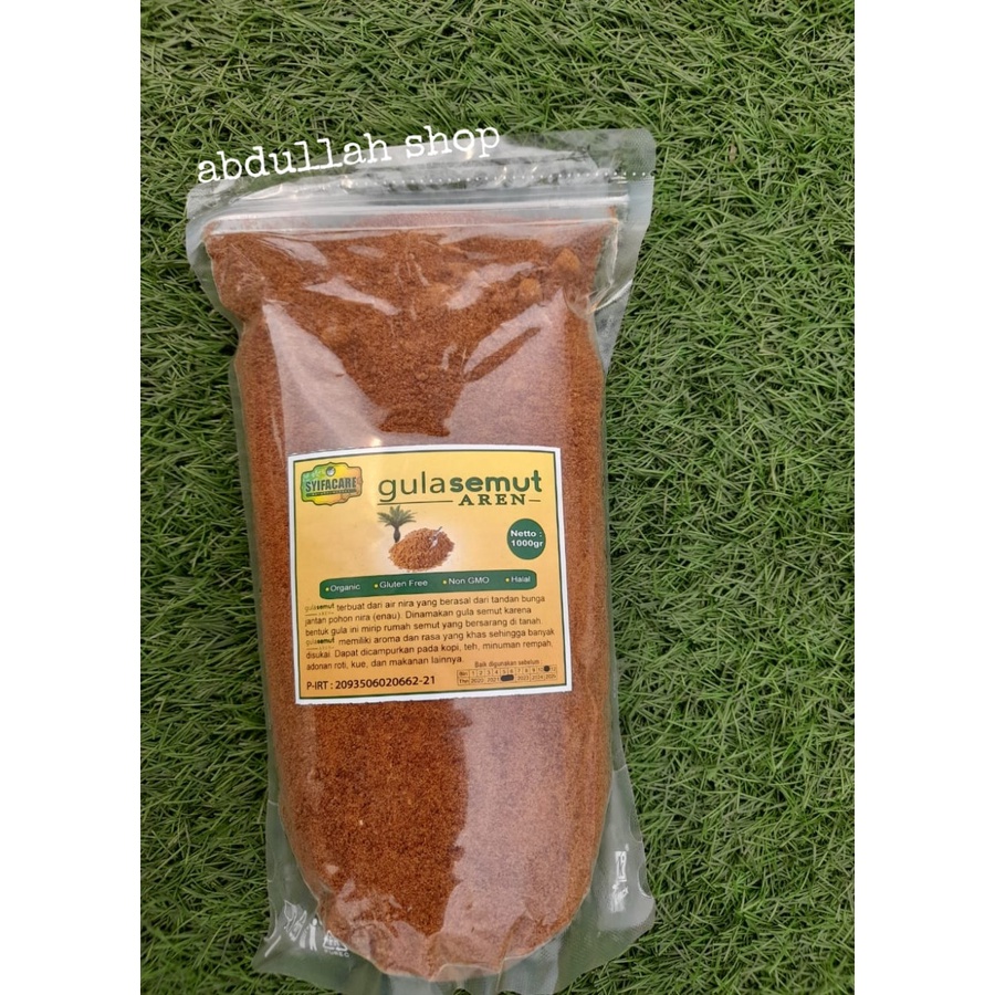 

Gula Aren Semut Syifacare 1kg Pemanis Alami Kesehatan Pengganti Gula Asli Original