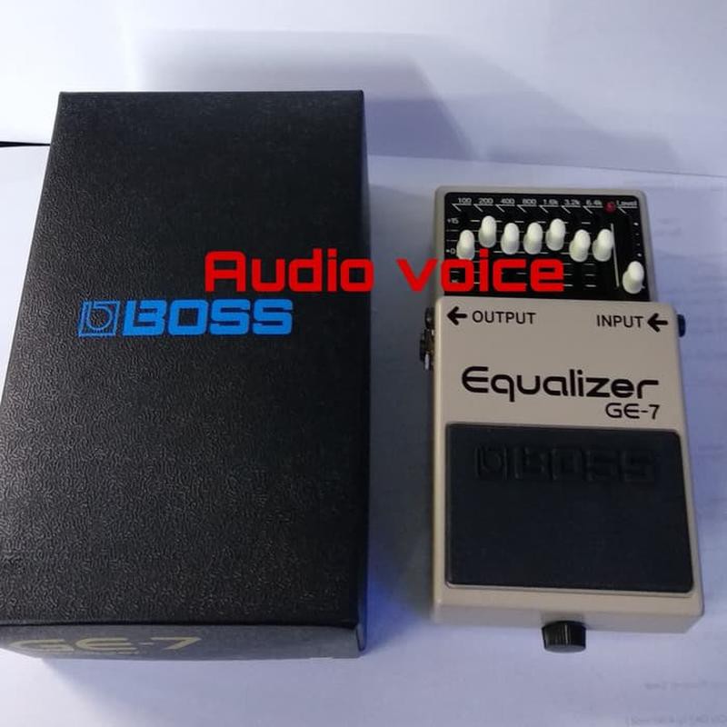 Efek Gitar Equalizer Boss GE7 Original