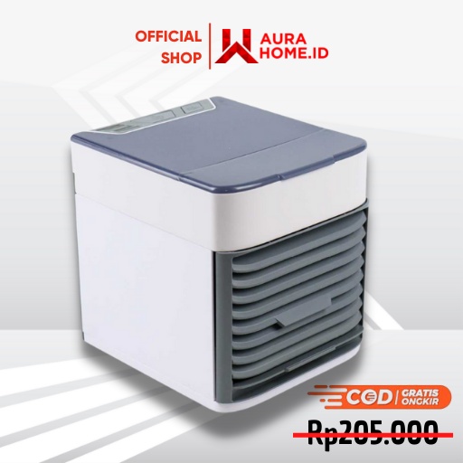 Kipas Cooler USB Mini Air Conditioner 7 Color LED Humi / Kipas Cooler Pendingin Penyejuk Penyegar Ru