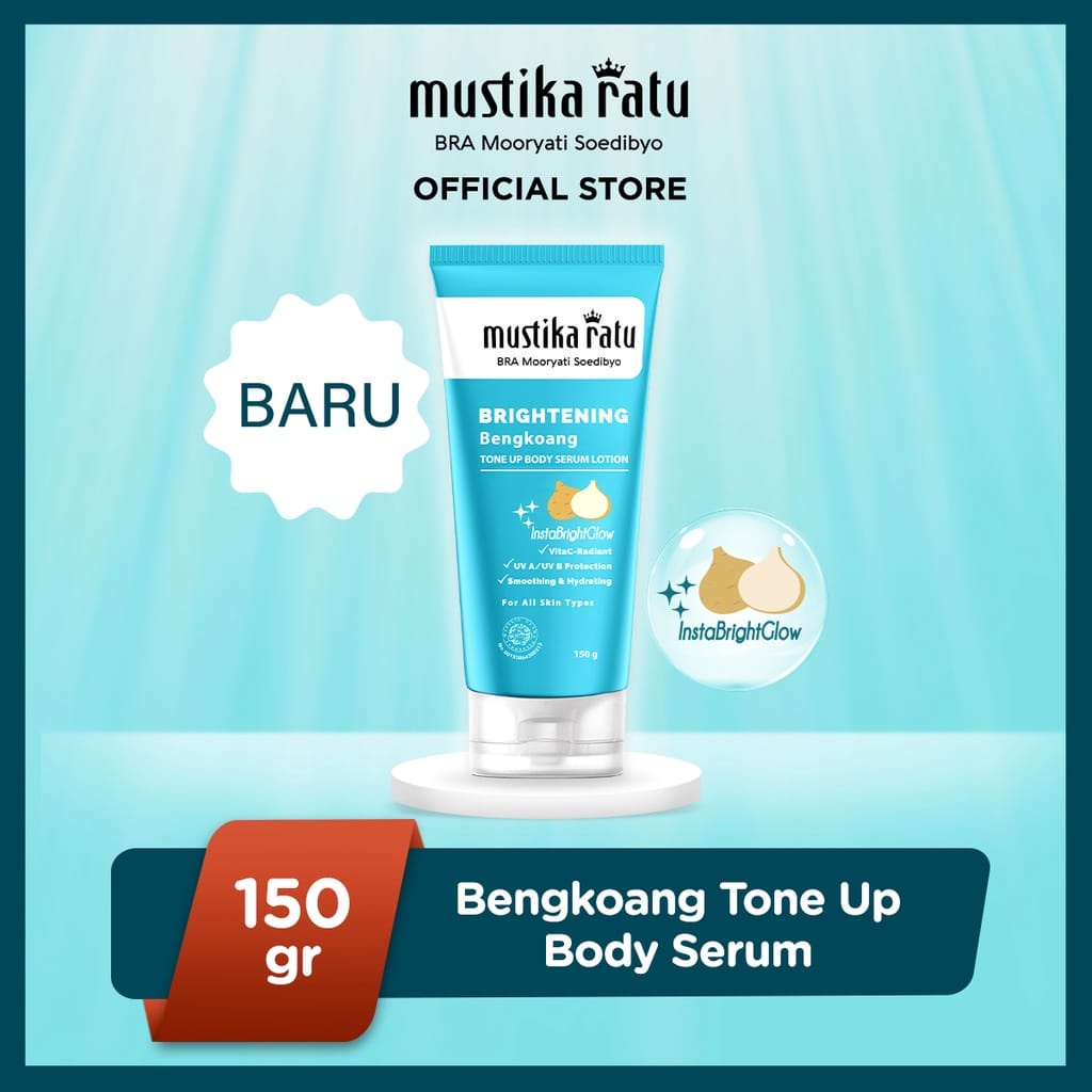 MUSTIKA RATU Brightening Bengkoang | Moisturizer | Mask | Tone Up Lotion | Face Wash | 2 In 1 Pembersih Penyegar