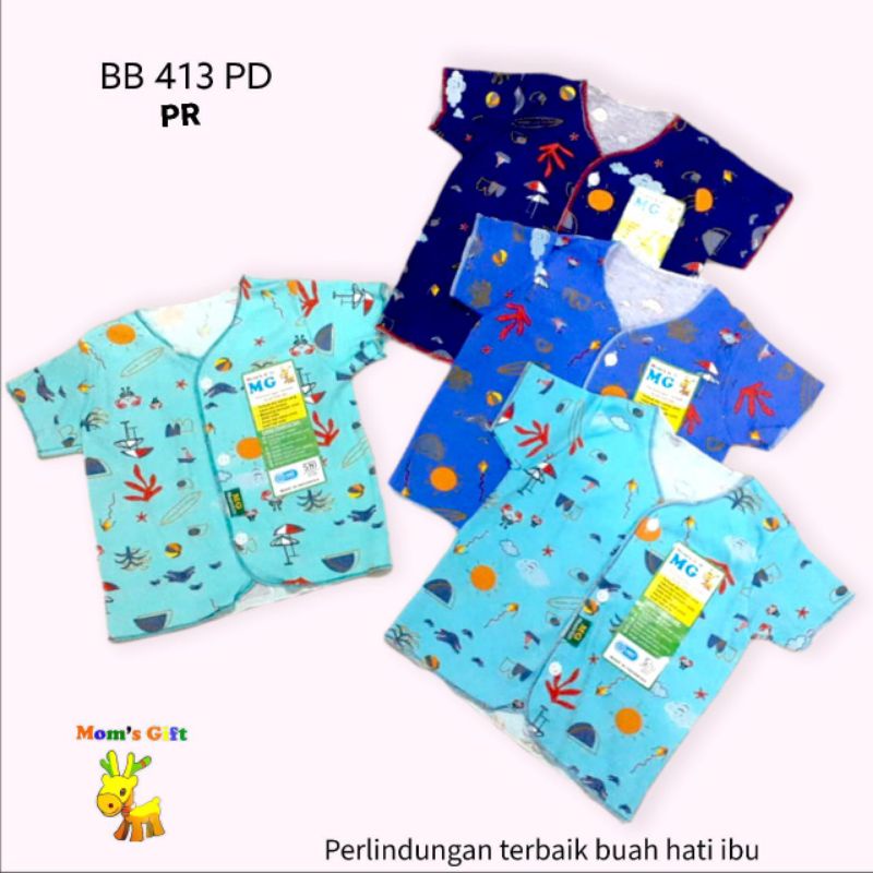 BAJU PENDEK SNI MOM'S GIFT BAYI NEWBORN USIA 0-6 BULAN