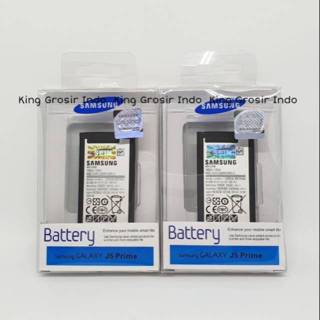 dc88 - Baterai Samsung Galaxy J5 Prime Original 100% Battery Batre