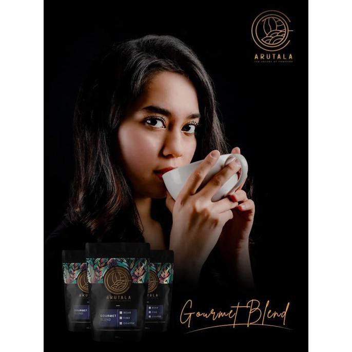 

Kopi- ARUTALA Gourmet Blend Kopi - For Manual Brewed Coffee - 200 gram - Biji -Biji-Kopi.