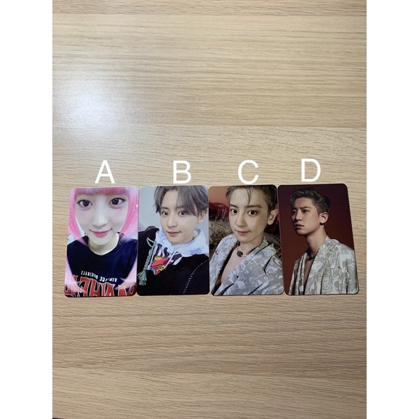 PHOTOCARD CHANYEOL DFTF, PHOTOCARD CHANYEOL WIG