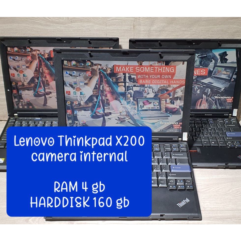 LAPTOP SEKEN SEJUTAAN CORE 2 DUO MURAH BISA BUAT LAPTOP ONLINE SHOP WHF WFO Dell d620 d630 d820-X200 CAM 4 160