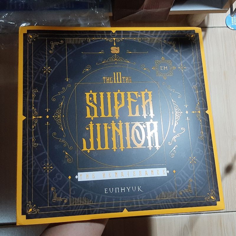 Super Junior 10th Album The Renaissance Eunhyuk Square Version UNSEALED