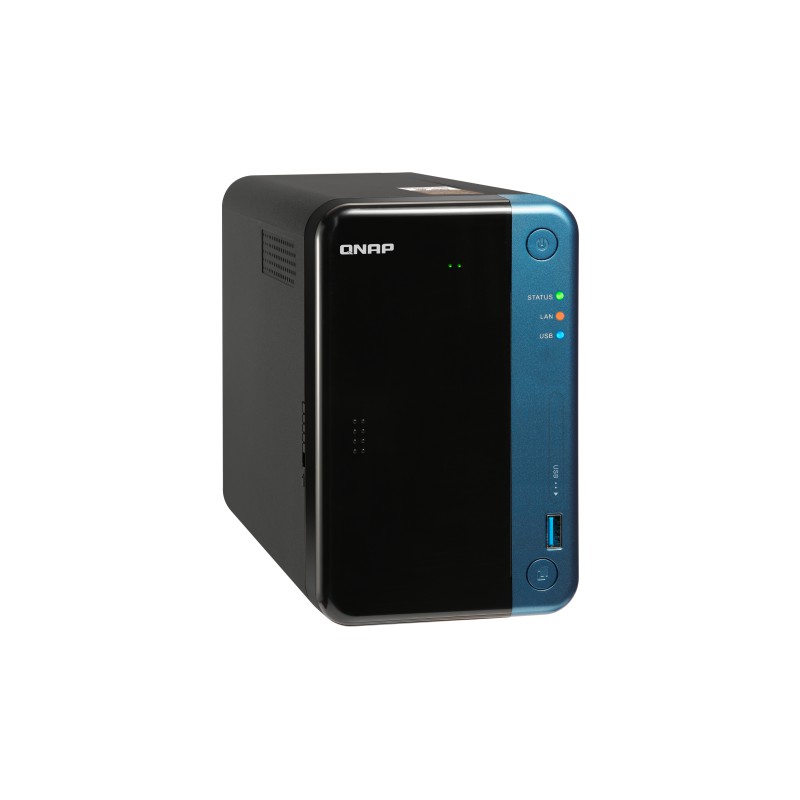 QNAP TS-253Be 2GB RAM 2-Bay NAS Server External Storage Personal Cloud