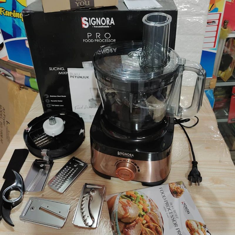 FOOD PROCESSOR PRO SIGNORA + Cubic Cutter