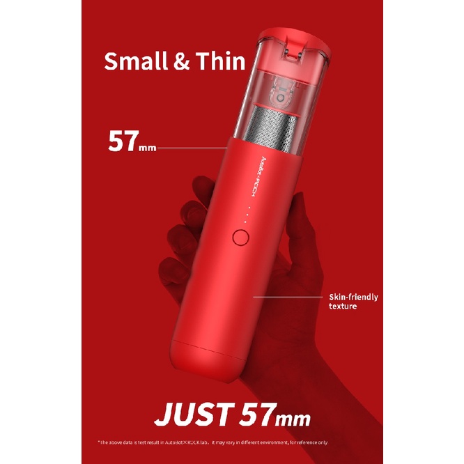 AUTOBOT Vmini - Portable Cordless Rechargeable Handheld Vacuum Cleaner