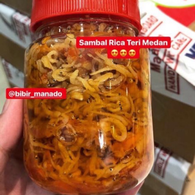 

SAMBAL RICA MANADO TERI MEDAN 200ml | BM