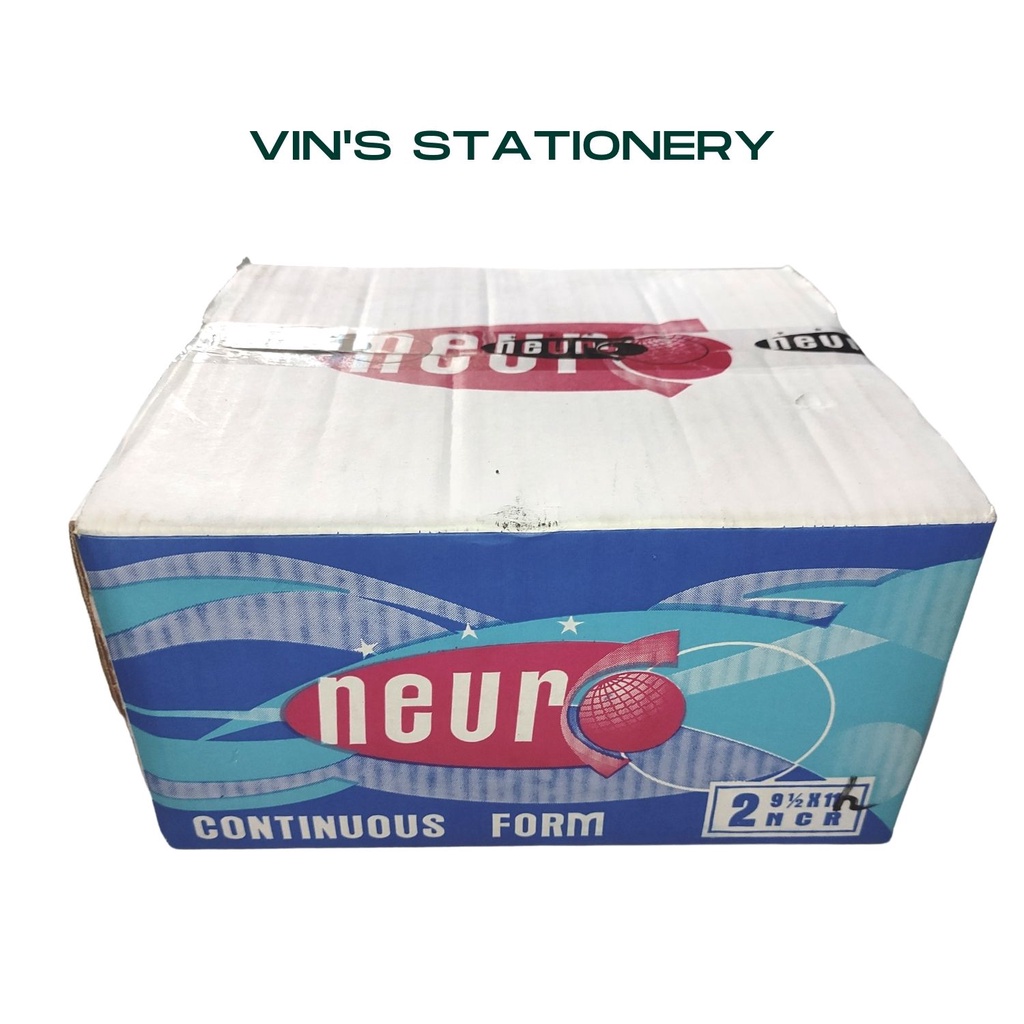 

KERTAS KOMPUTER / CONTINUOUS FORM / NEURO UKURAN A4 DIBAGI 2 (9,5" X 11"/2) 2 PLY (K2/2) NCR