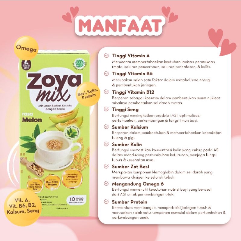 Mamabear Zoya Mix Soya Mix Pelancar Asi Booster