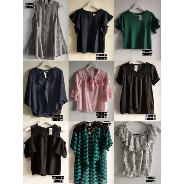 baju atasan premium import/ baju Korean blouse
