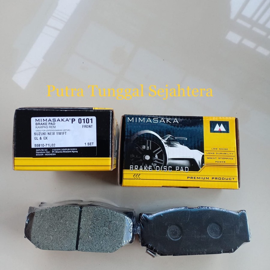Brake Pad Kampas Rem Depan New Swift GL GX Splash 55810-71L02