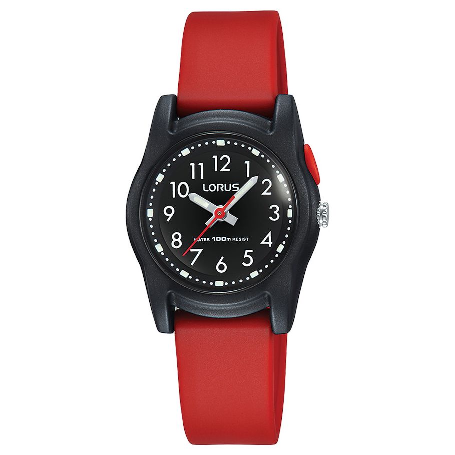 Jual Jam Tangan Anak Lorus Original Garansi Resmi R2381MX9 Strap Red
