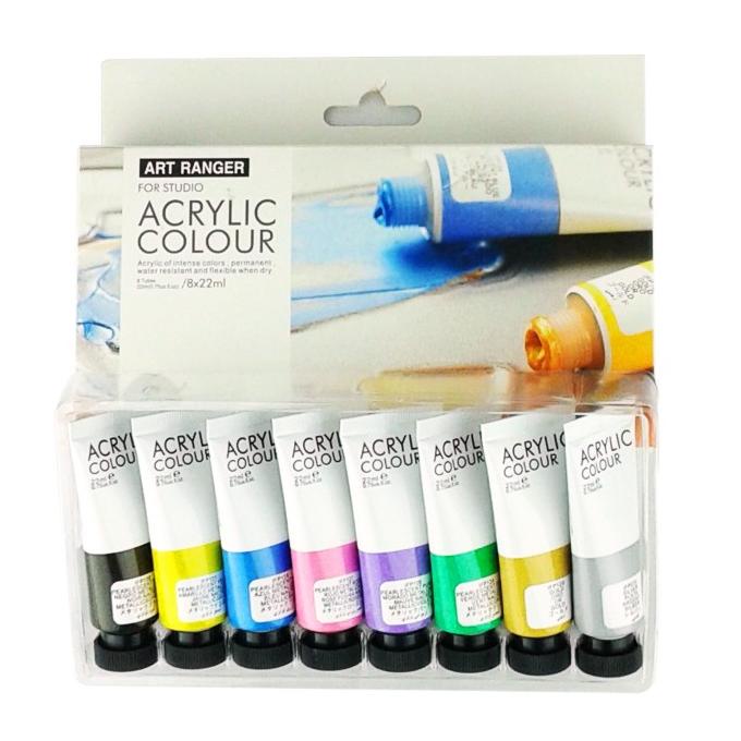 

BISA COD SET 8 WARNA METALIK ART RANGER ACRYLIC METALLIC PAINT CAT AKRILIK/CAT AKRILIK SET/CAT AKRILIK SET 24 WARNA/CAT AKRILIK PASTEL/CAT AIR/CAT AIR LUKIS SET/CAT AIR GIOTTO/KUAS LUKIS 1 SET/KUAS LUKIS KECIL/KUAS LUKIS LENGKAP/KANVAS LUKIS/KANVAS LUKIS