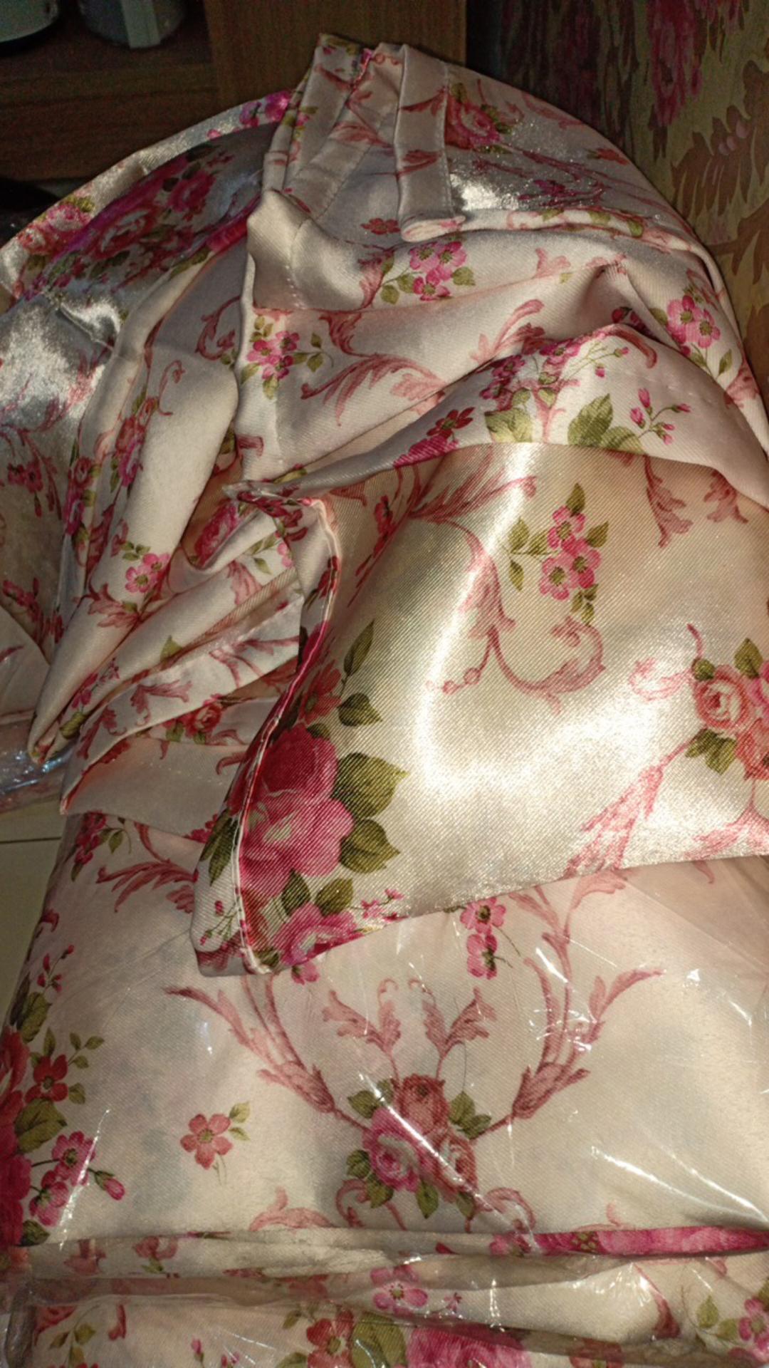 Gordyn Gorden Blackout Shabby Sakura Bolak Balik