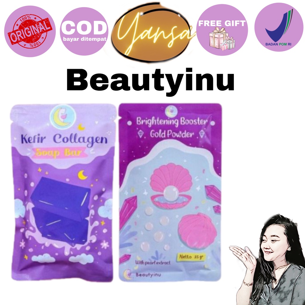 BEAUTYINU Couple PEMUTIH BADAN isi 2pcs LEBIH HEMAT