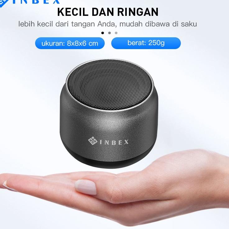 {SL.10Jn22х} INBEX  mini-Speaker Bluetooth Wireless HD Audio TF Card Support   Bass Stereo Call /Blu