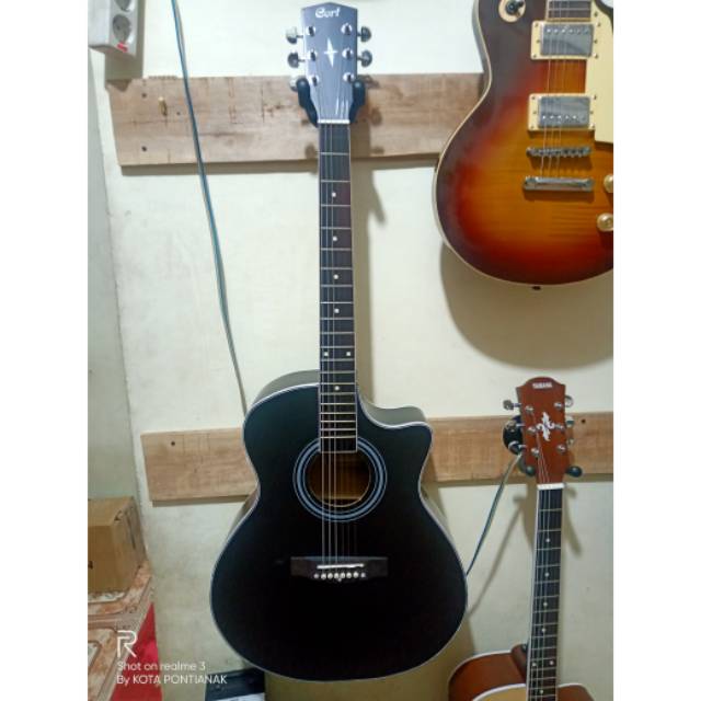 GITAR AKUSTIK ELEKTRIK CORT CUSTOM BERKUALITAS, BARANG BARU