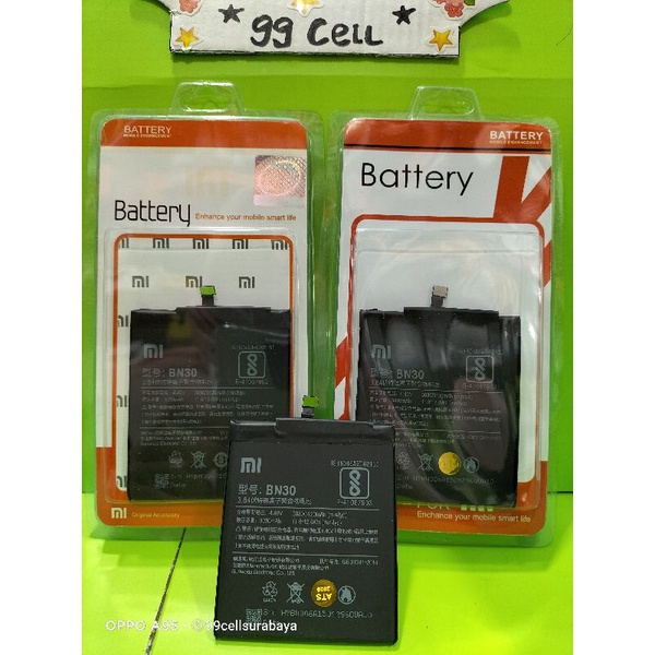 Baterai | Battery | Batre Redmi 4A | Baterai BN 30 Original