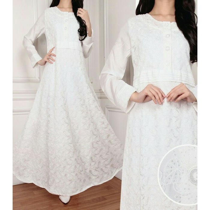 HARGA SPECIAL GAMIS RAHNEM GM 1339 DISKON 15 BUSANA MUSLIM DRESS GAMIS BERKUALITAS MURAH PROM G0B7