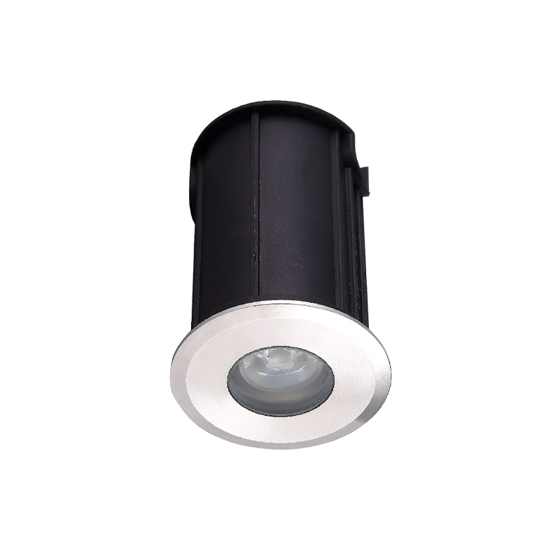 LED 1&quot; ROUND RECESSED STEP LIGHT - 1W / IP65 (Daylight, Coolwhite, Warmwhite, Red, Green, Blue) Nerolight