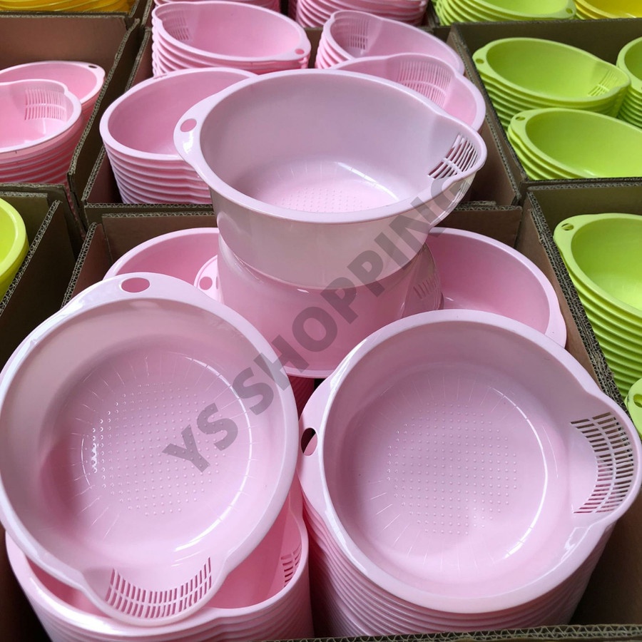 BASKOM CUCI BERAS SARINGAN BESAR TEMPAT CUCI BERAS MG