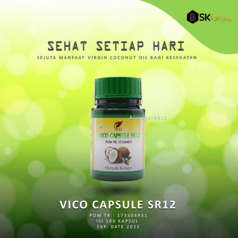 VCO KAPSUL/ VCO SR12/MINYAK KELAPA