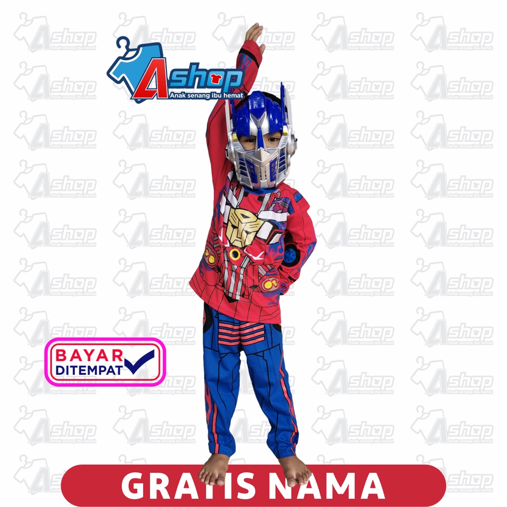 Kostum Anak Tranformers