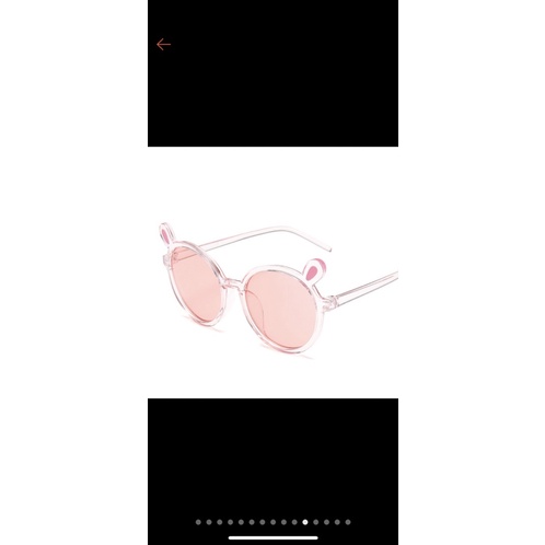 kacamata anak transparan bening transparant import kucing anak dan bayi-7