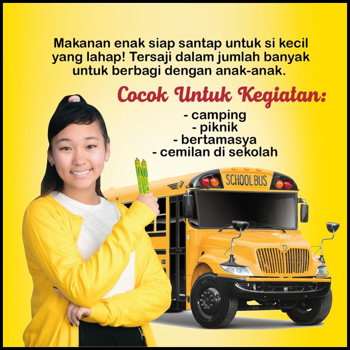 

Kimbo Reddi Sosis Ikan Rasa Otak-Otak Toples Triple Pack